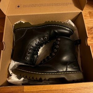 Black Dr. Martens boots